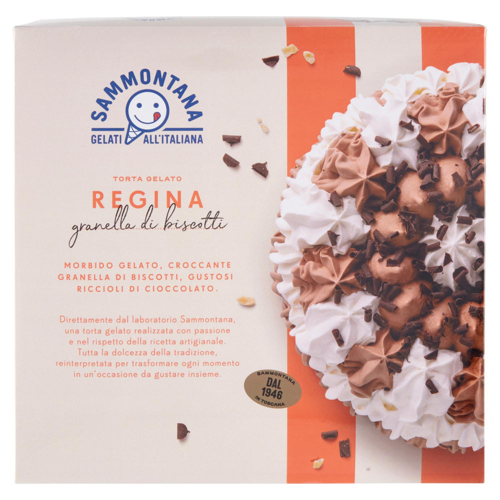 TORTA GELATO REGINA SAMMONTANA SCATOLA KG. 1 - 6
