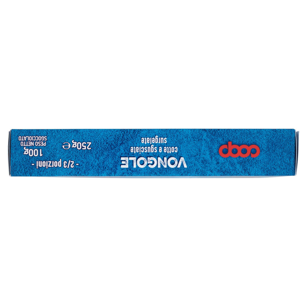 VONGOLE SGUSCIATE SURGELATE COOP 250G LORDO 100G SGOCC. - 5