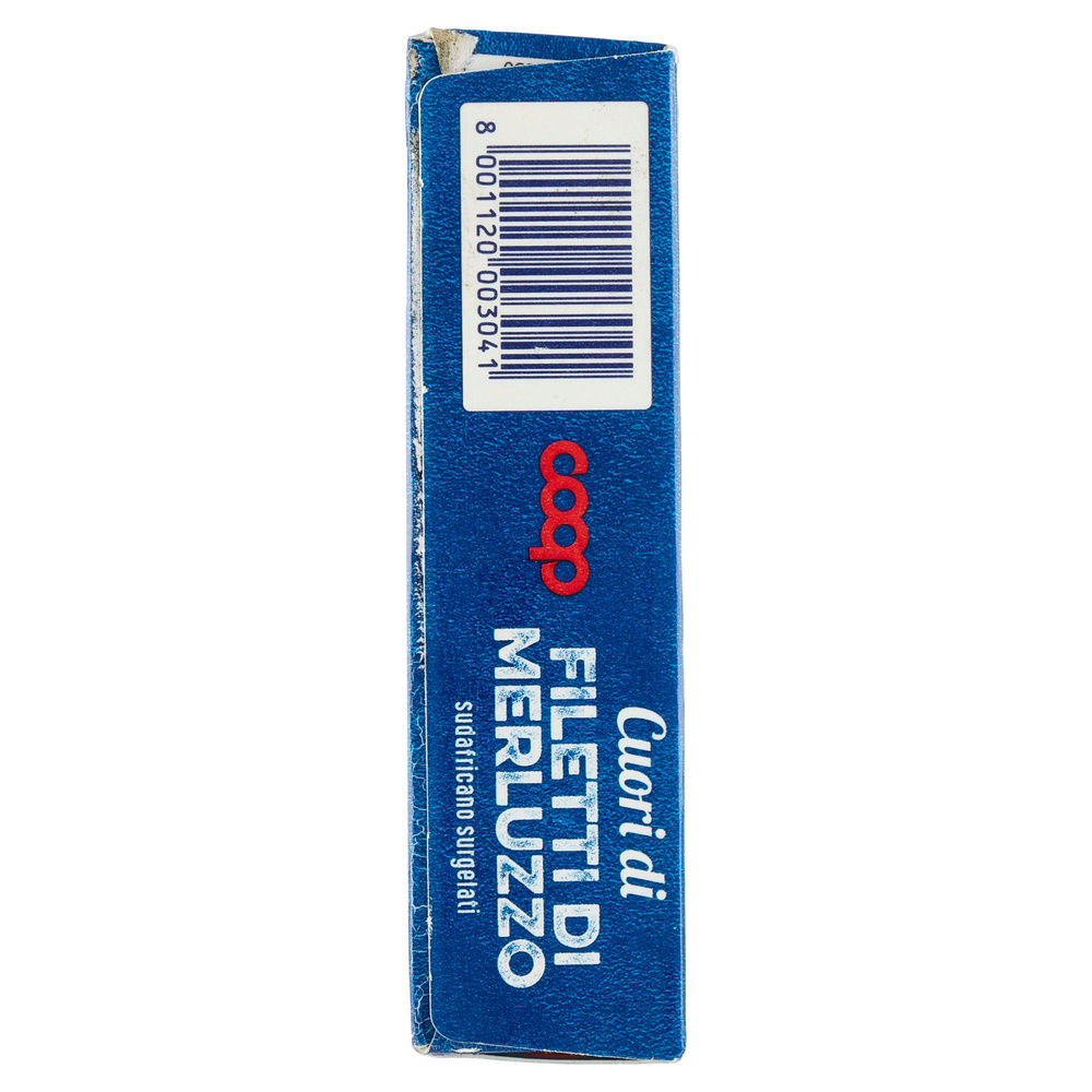 CUORI DI FILETTI DI MERLUZZO SURGELATI COOP SCATOLA G 400 - 5