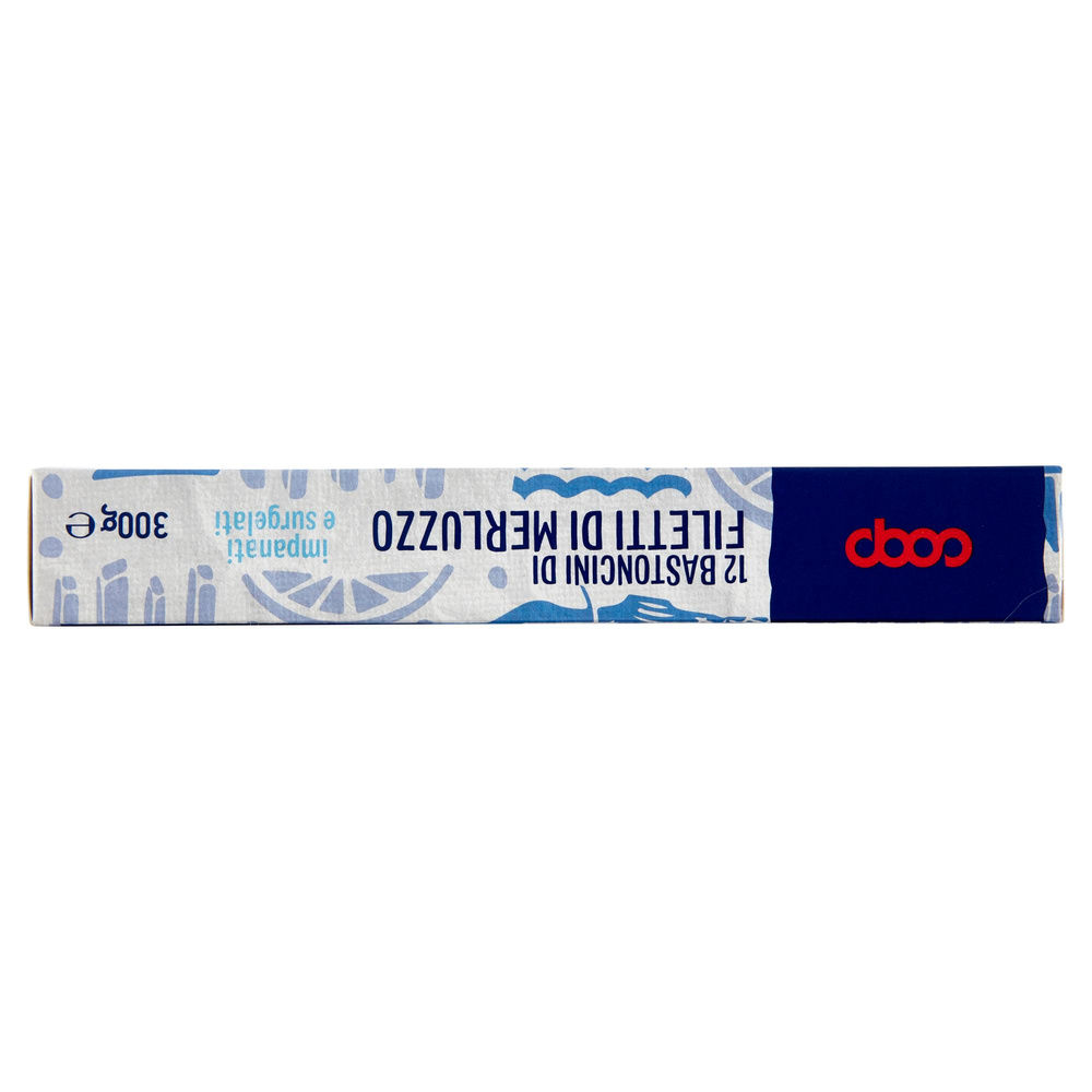 BASTONCINI DI FILETTI DI MERLUZZO COOP SCATOLA PZ 12 G 300 - 5