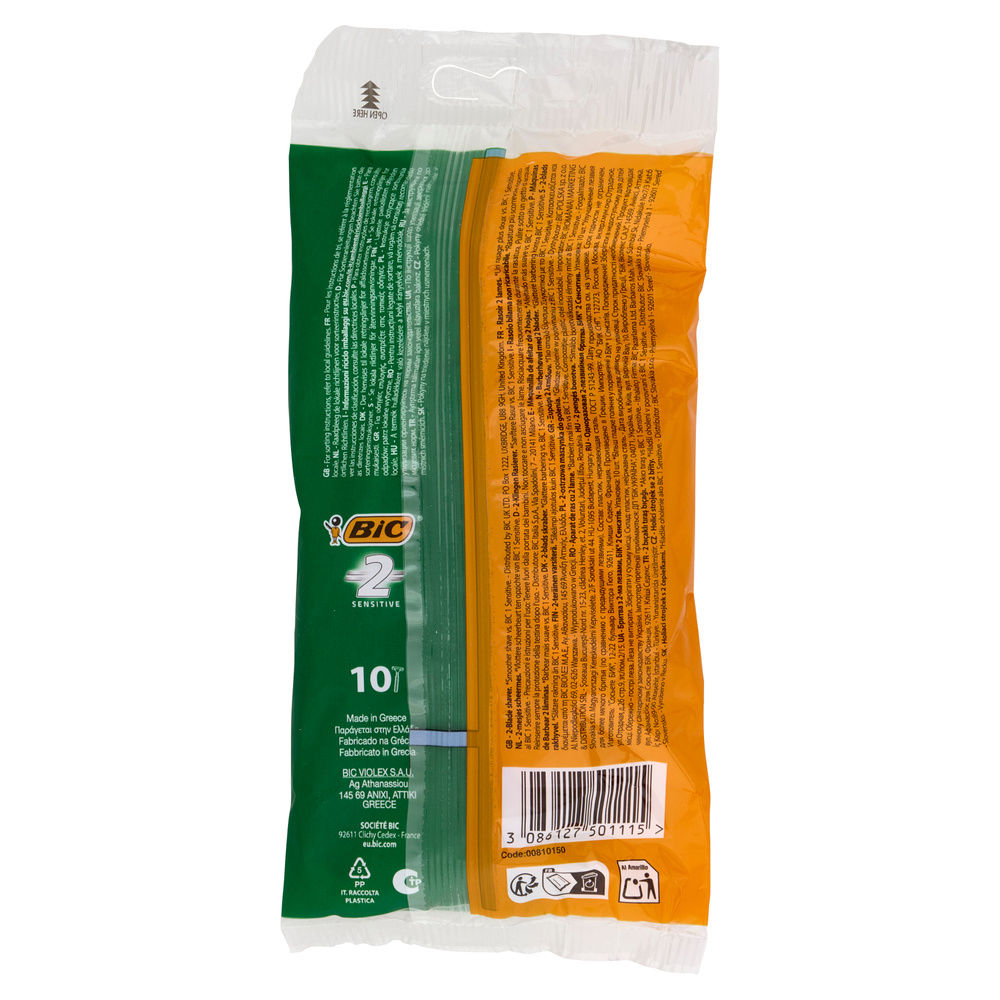 RASOIO BIC SENSITIVE 2 BL. PZ. 10 - 1