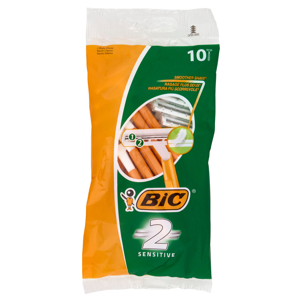 RASOIO BIC SENSITIVE 2 BL. PZ. 10 - 5