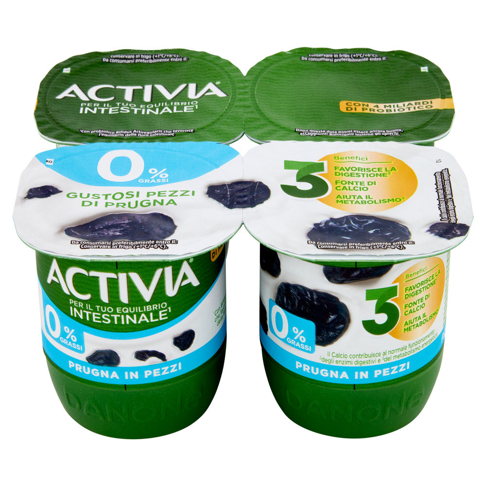 ACTIVIA 0 DANONE PRUGNA 4X125 G - 5