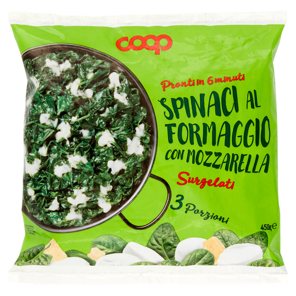 SPINACI AL FORMAGGIO COOP BUSTA SURG. G 450 - 0