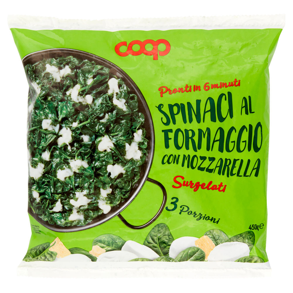 SPINACI AL FORMAGGIO COOP BUSTA SURG. G 450 - 2