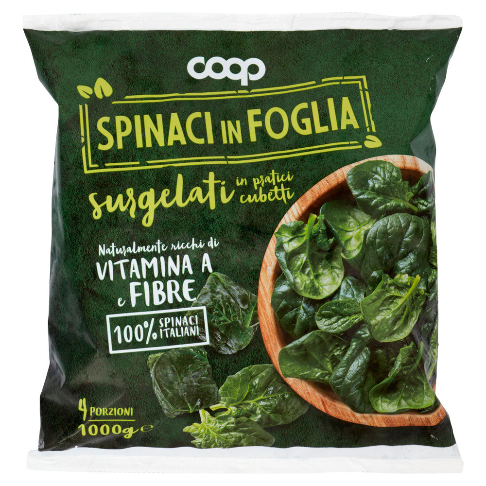 SPINACI A CUBETTI PORZIONATI SURG.COOP BUSTA 1KG - 5