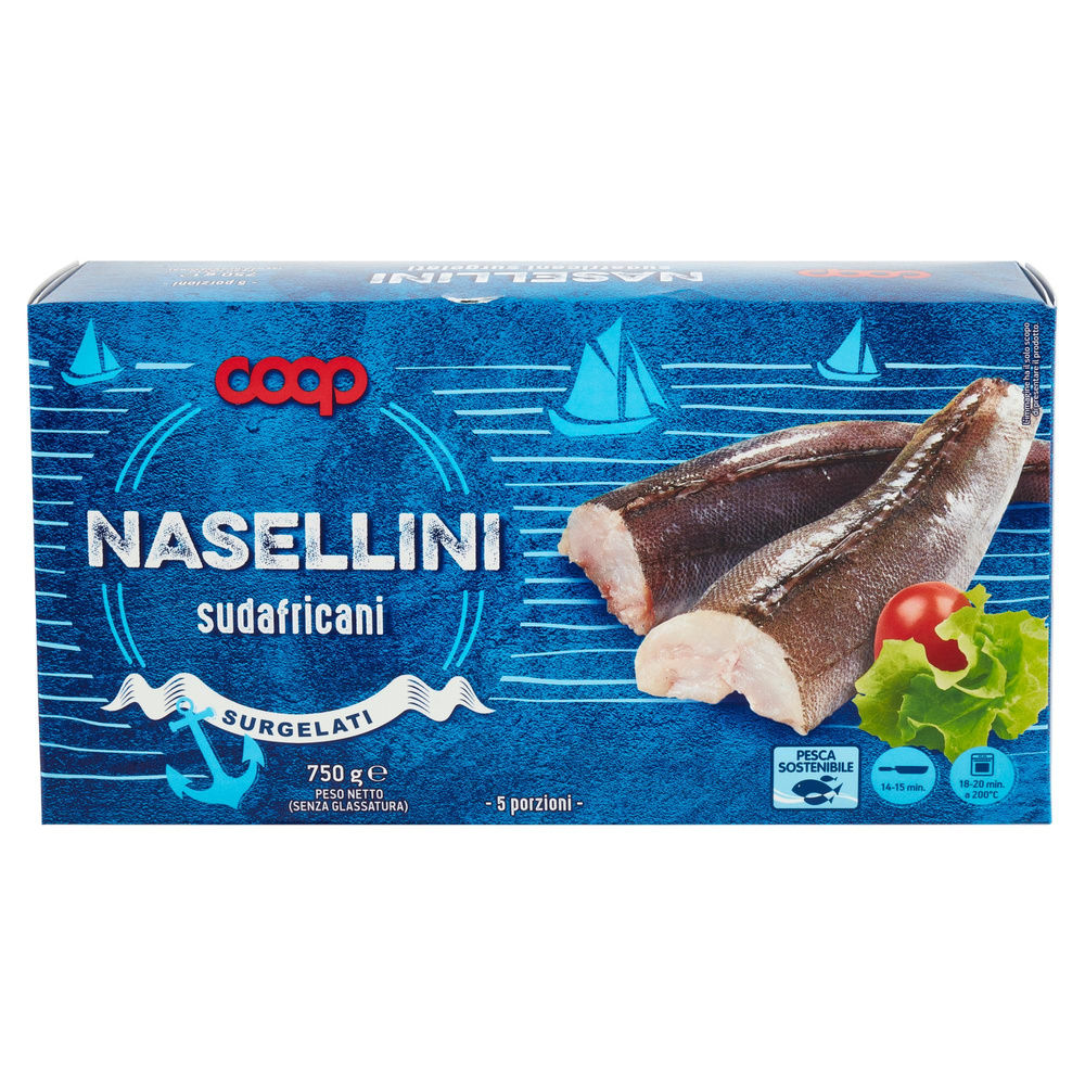 NASELLINI DECAPITATI SURGELATI COOP SCATOLA G 750 - 3