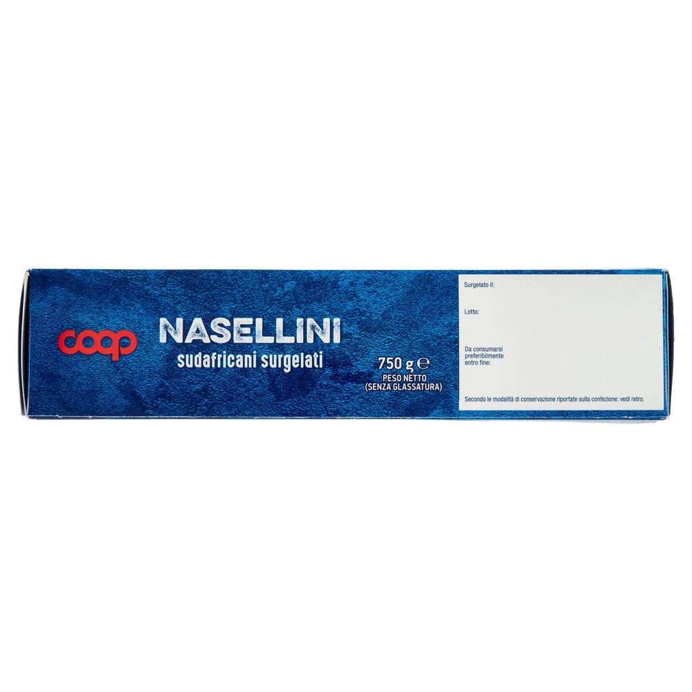 NASELLINI DECAPITATI SURGELATI COOP SCATOLA G 750 - 8