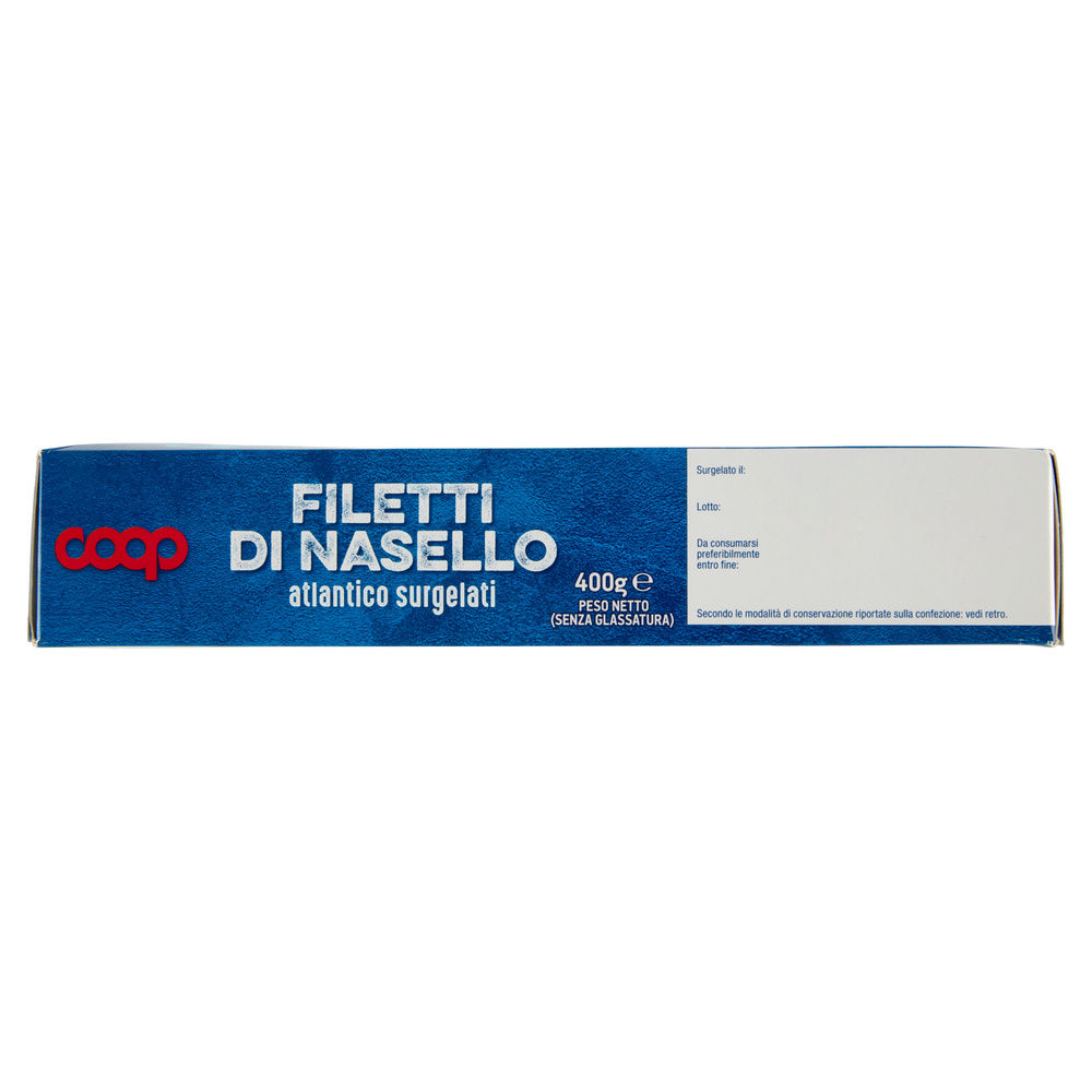 FILETTI DI NASELLO SURGELATI COOP SCATOLA G 400 - 7