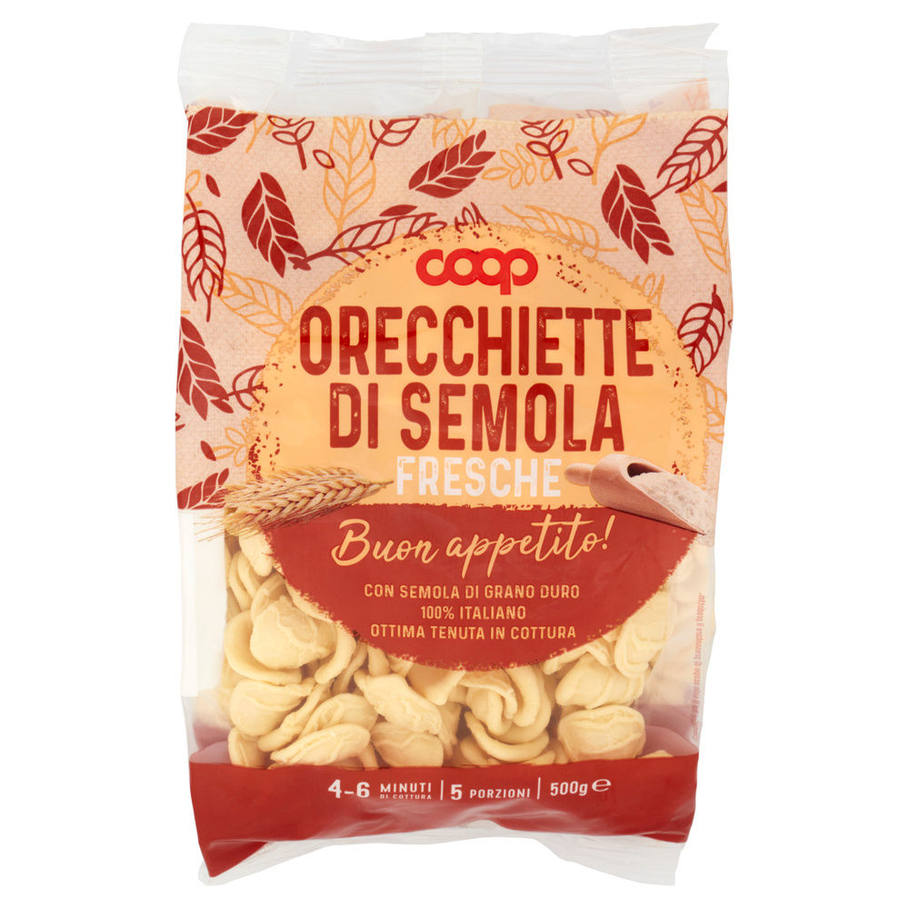 ORECCHIETTE FRESCHE COOP SACCHETTO G 500 - 4