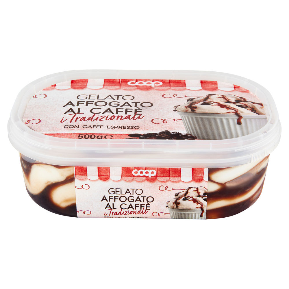 GELATO AFFOGATO AL CAFFE' COOP VASCHETTA G 500 - 6