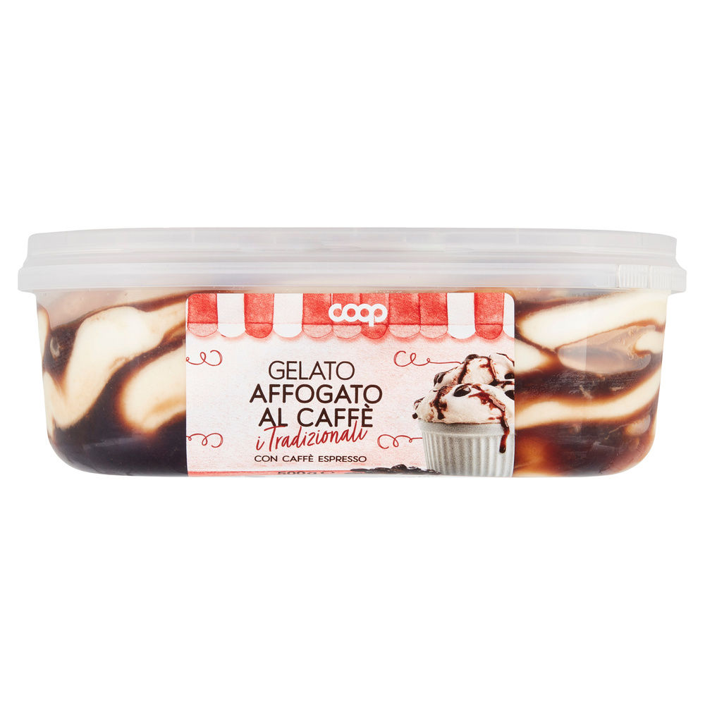 GELATO AFFOGATO AL CAFFE' COOP VASCHETTA G 500 - 5