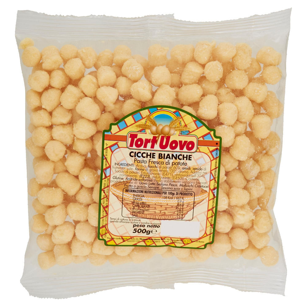 CICCHE BIANCHE NUOVA TORTUOVO 500G - 2