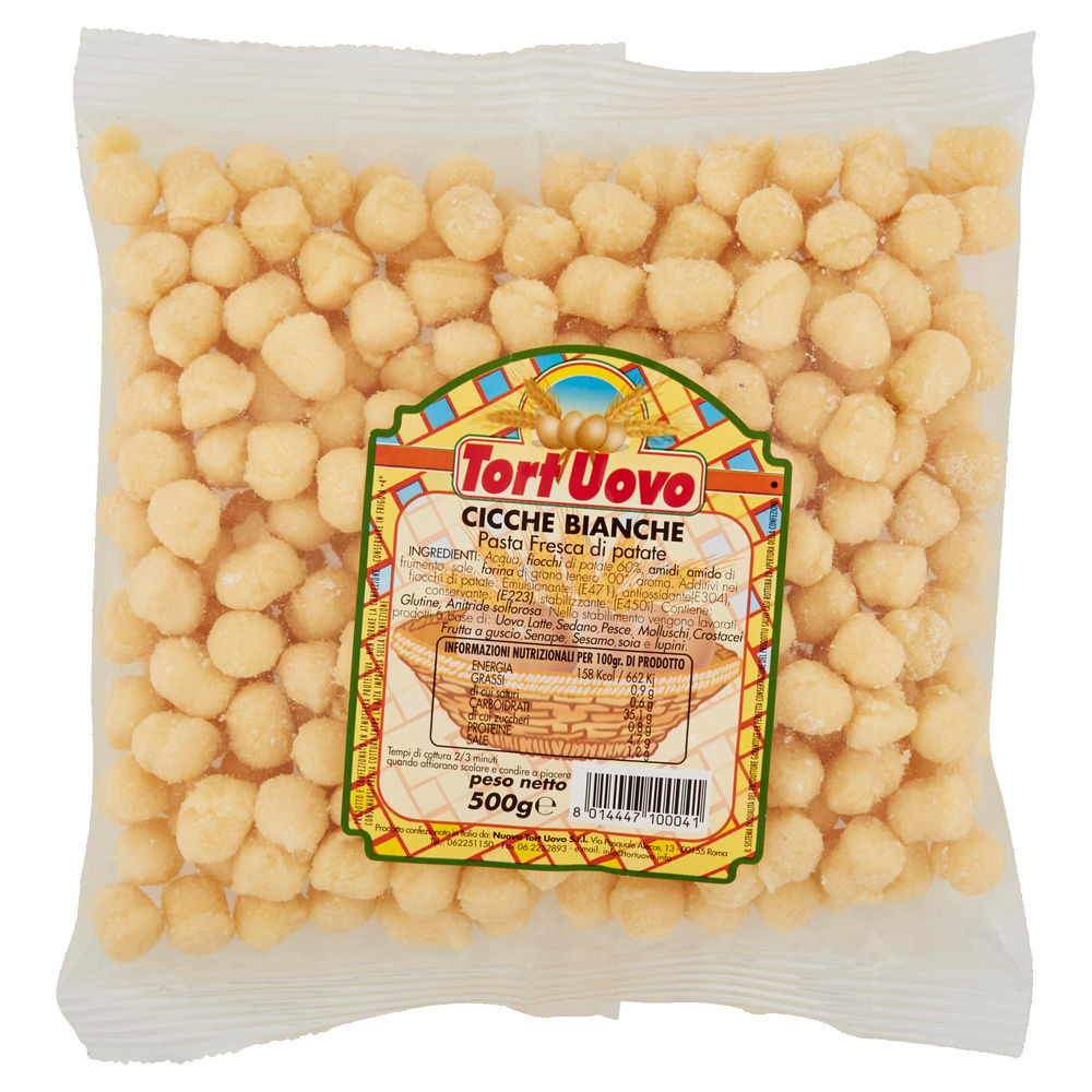 CICCHE BIANCHE NUOVA TORTUOVO 500G - 3