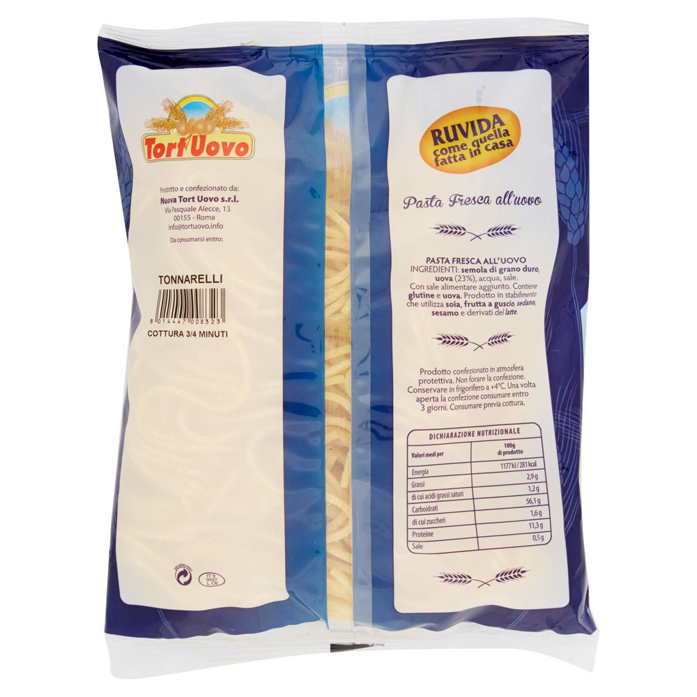TONNARELLI NUOVA TORTUOVO 500G - 1