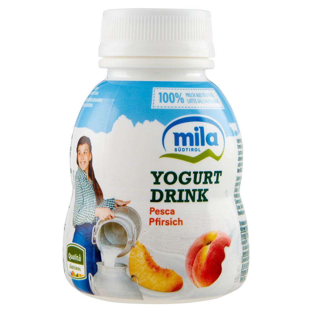 YOGURT DRINK MILA PESCA BTG 200 G - 0