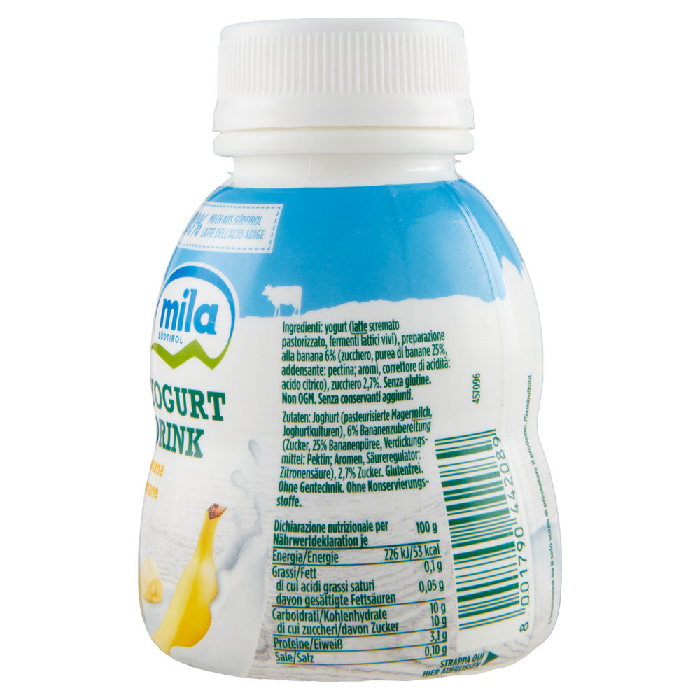 YOGURT DRINK MILA BANANA BTG 200 G - 4