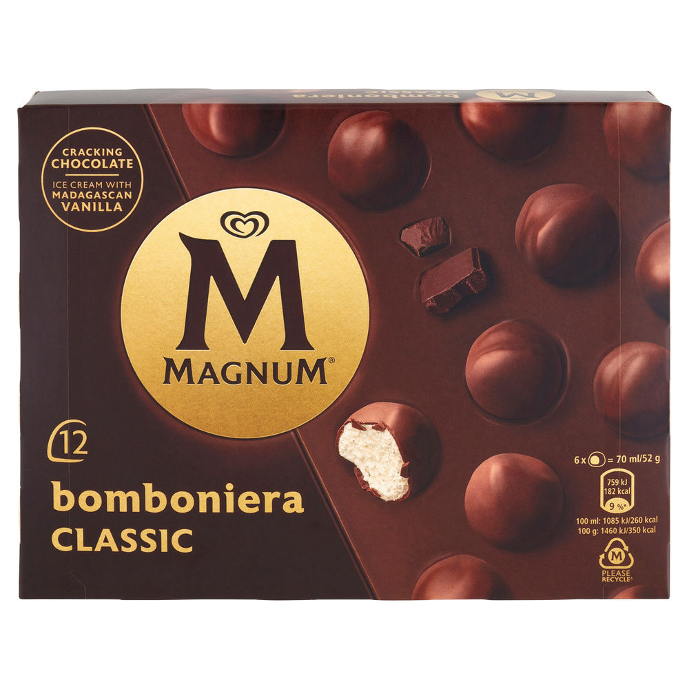 GELATO MAGNUM BOMBONIERA ALGIDA SCATOLA 104G - 2