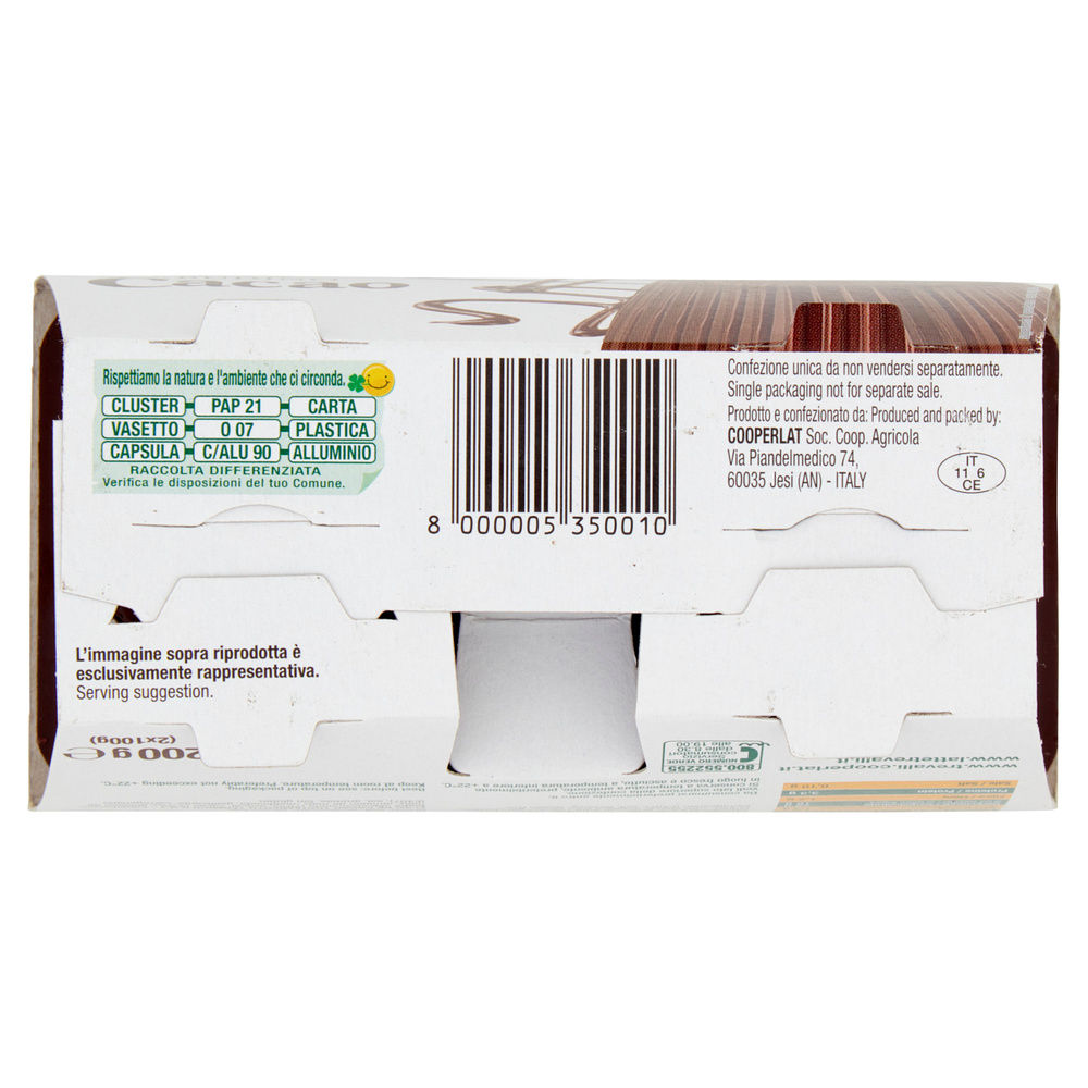BUDINO TRE VALLI AL CACAO CLUSTER GR 2X100 - 5