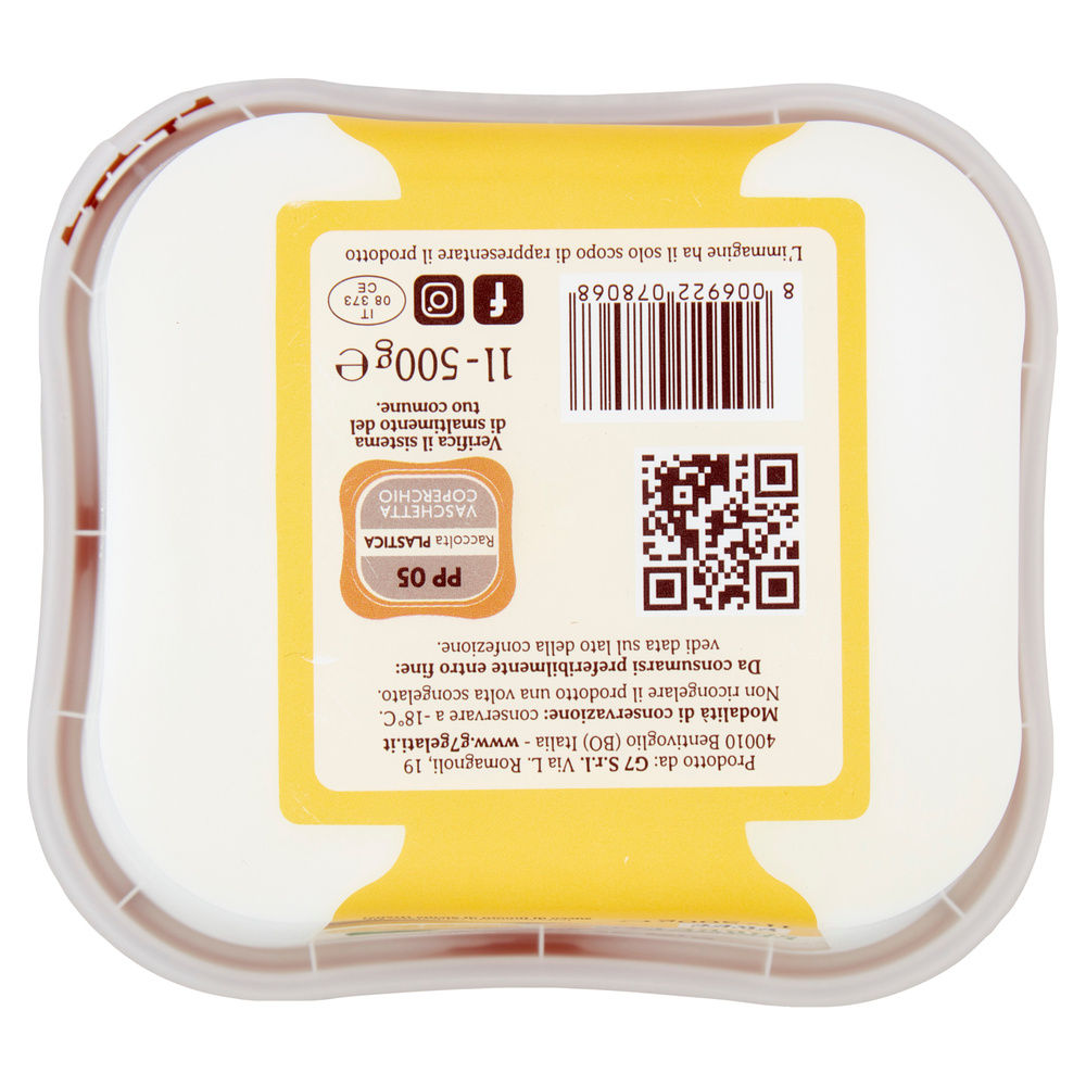 GELATO SORBETTO AL LIMONE SIVIERO MARIA VASCHETTA 500G - 1