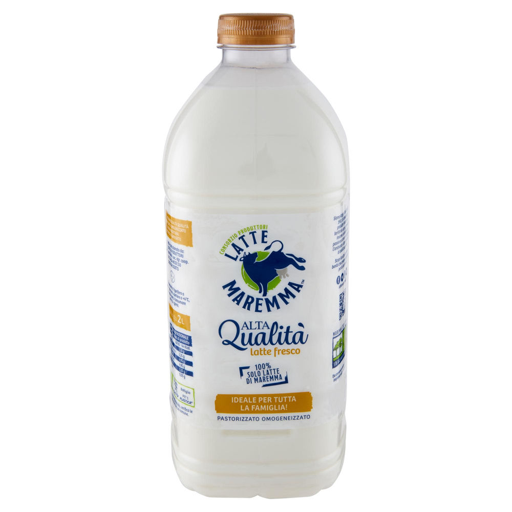 LATTE FRESCO ALTA QUALITÀ 2000 ML.LATTE MAREMMA - 3