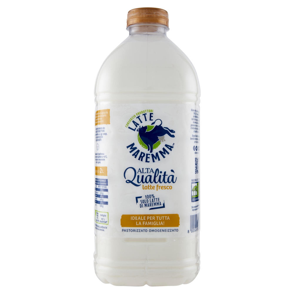 LATTE FRESCO ALTA QUALITÀ 2000 ML.LATTE MAREMMA - 4