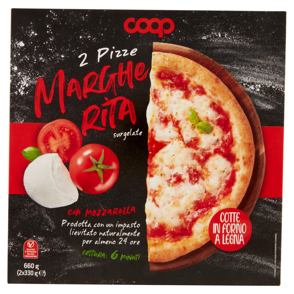 PIZZA MARGHERITA COOP 2PZ SURG. G 660 - 0