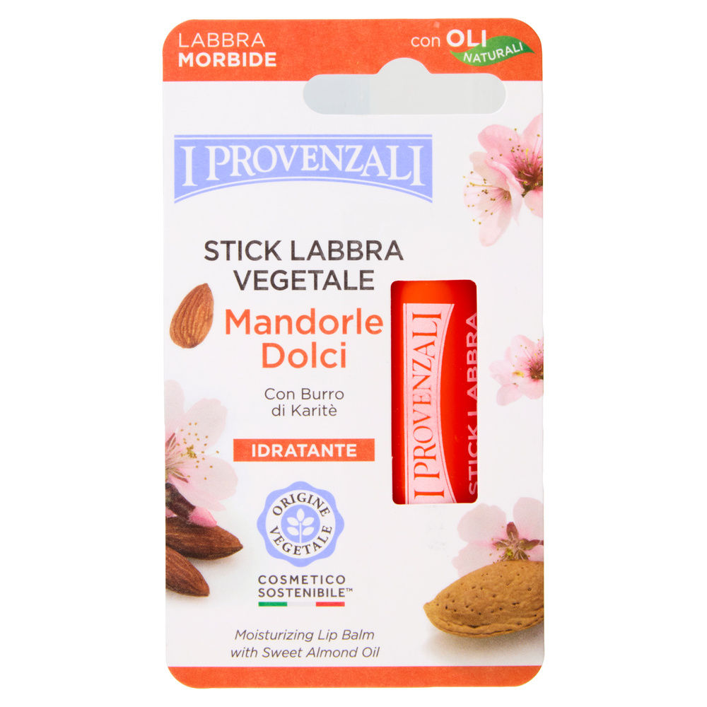 STICK LABBRA I PROVENZALI ALL'OLIO DI MANDORLE DOLCI 5,7ML PZ. 1 - 2