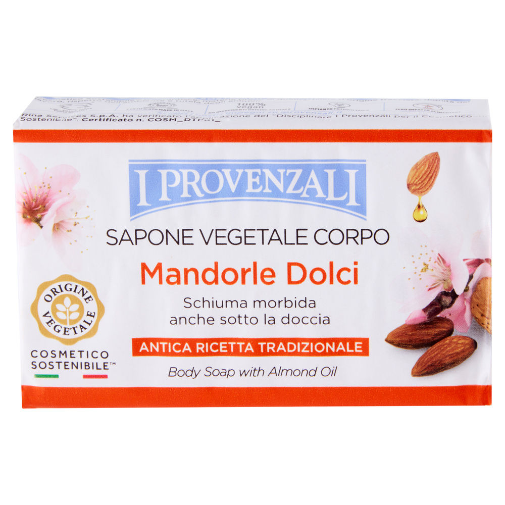 SAPONE SOLIDO I PROVENZALI MANDORLA G 250 - 2