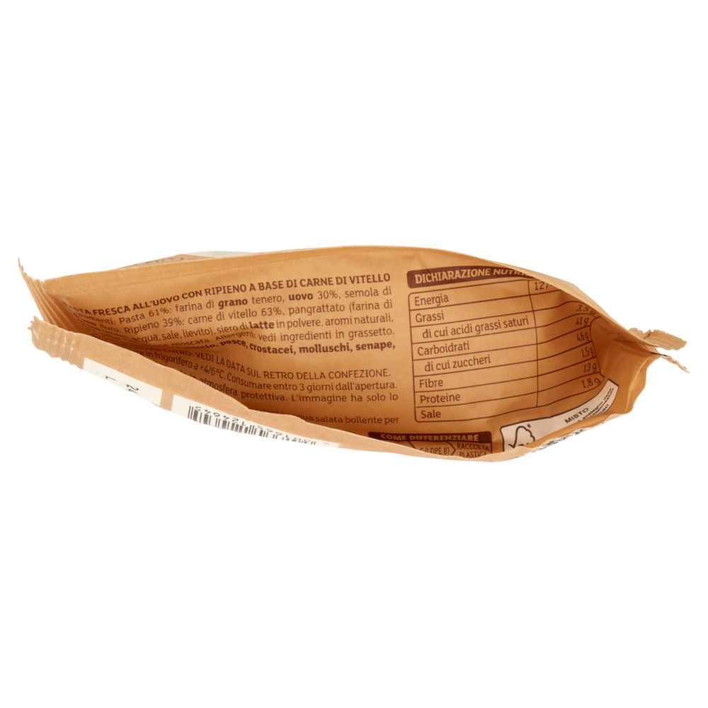 RAVIOLINI ALLA CARNE SFOGLIAGREZZA RANA SACCHETTO G 250 - 5