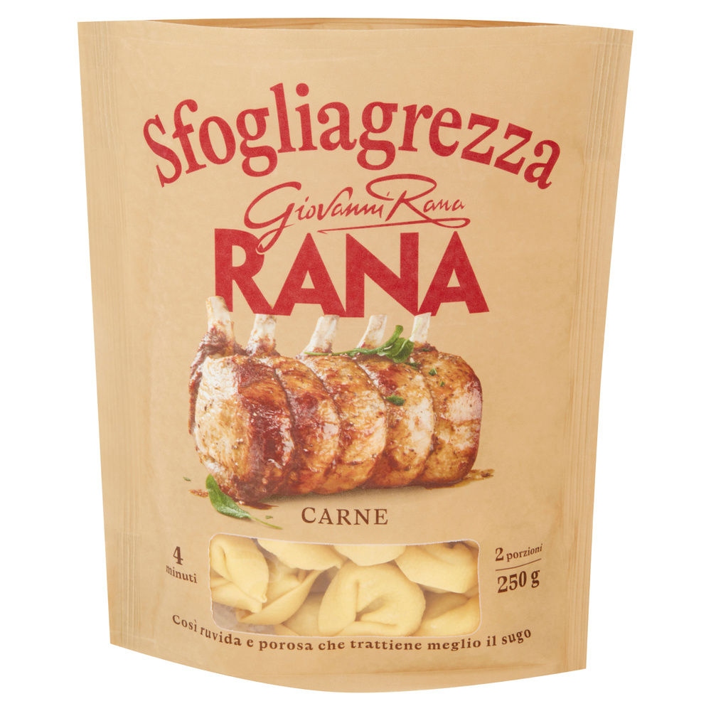 TORTELLINI ALLA CARNE SFOGLIAGREZZA RANA SACCHETTO G 250 - 7