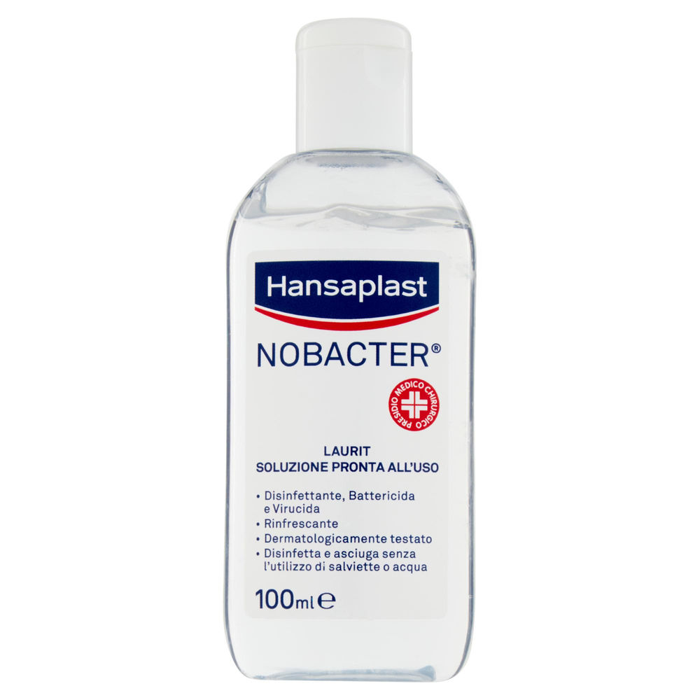 GEL MANI IGIENIZZANTE HANSAPLAST NOBACTER ML 100 - 0