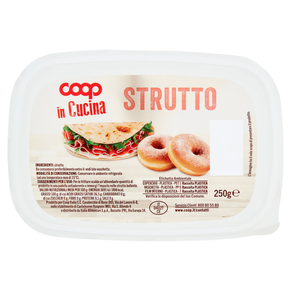 STRUTTO COOP VASCHETTA G 250 - 0