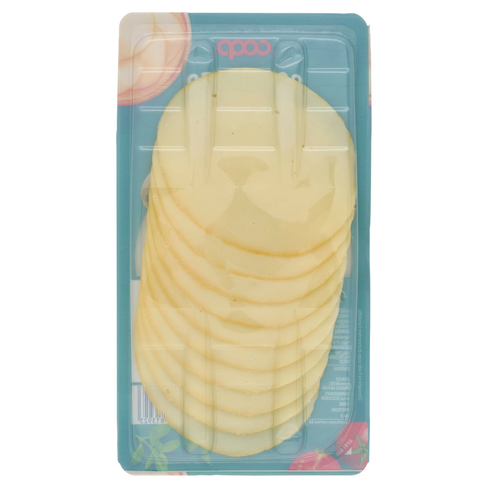 SCAMORZA AFFUMICATA AFFETTATA COOP VASCHETTA G 140 - 1