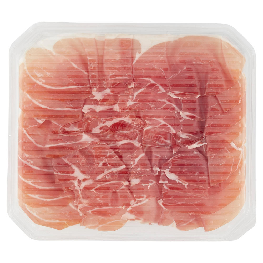 PROSCIUTTO DI PARMA DOP 20 MESI A FETTE "ROSA DELL' ANGELO" VASCHETTA 140 G CA - 1