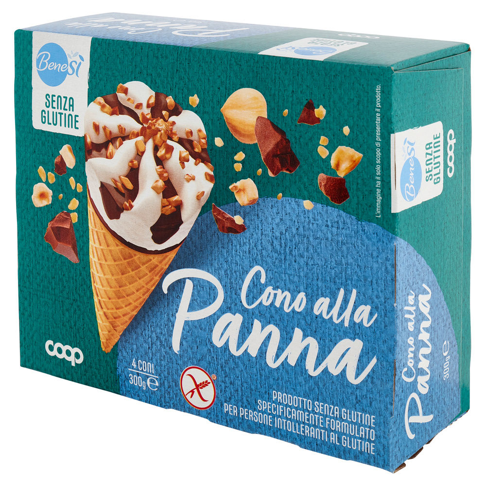 CONO SENZA GLUTINE ALLA PANNA BENE.SI' COOP 4 PZ G 300 - 2