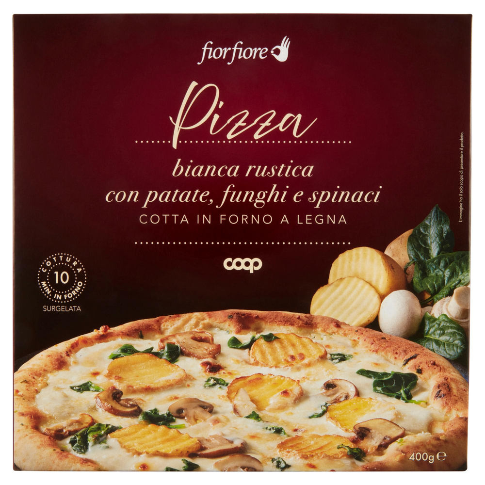 PIZZA BIANCA RUSTICA FIORFIORE COOP SURG. G 400 - 0
