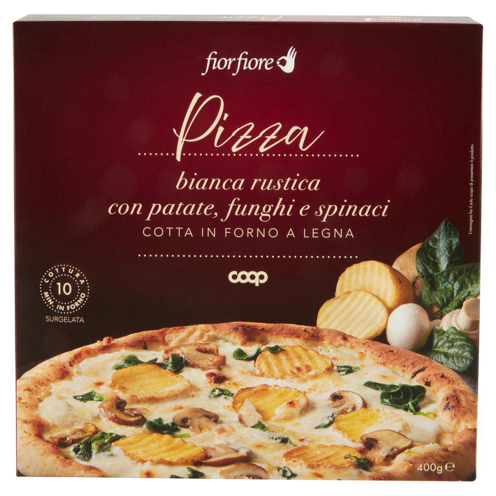 PIZZA BIANCA RUSTICA FIORFIORE COOP SURG. G 400 - 7