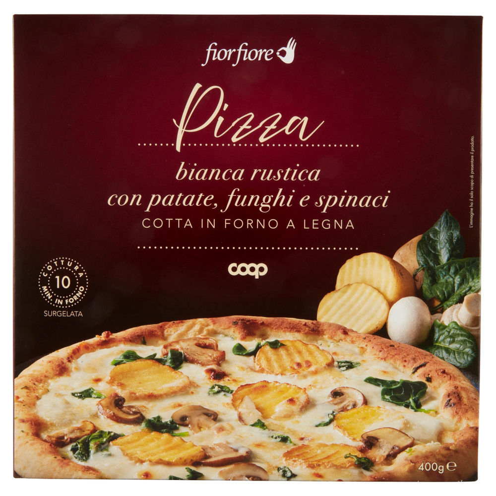 PIZZA BIANCA RUSTICA FIORFIORE COOP SURG. G 400 - 2
