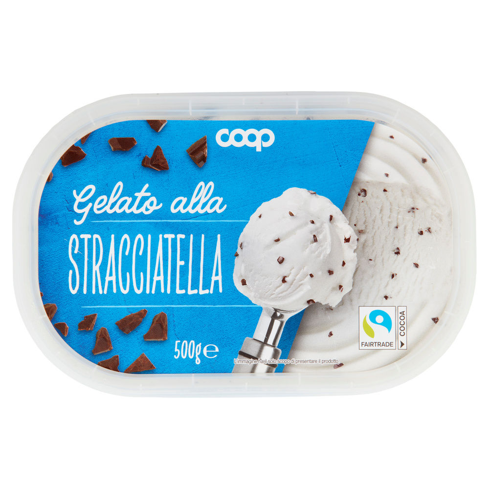 GELATO STRACCIATELLA COOP VASCHETTA G 500 - 8