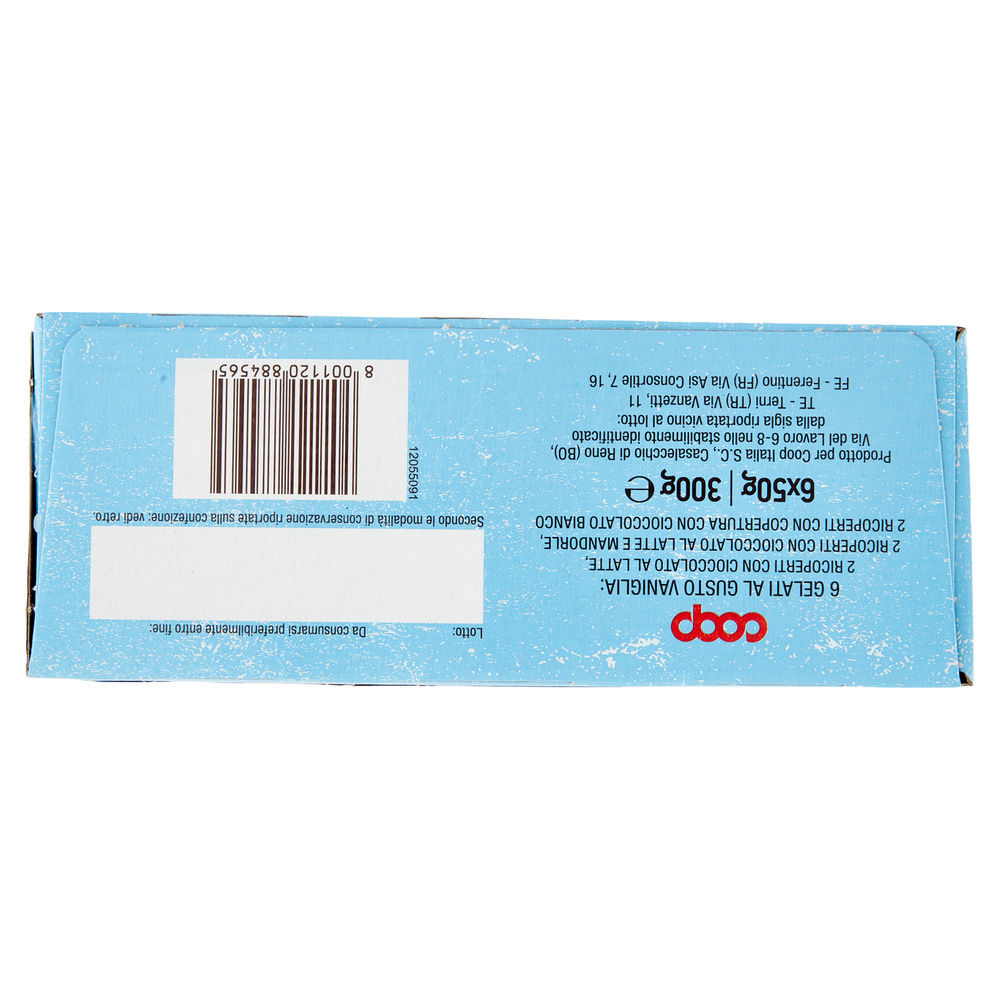 GELATO MINI DELIZIE COOP 6PZ SCATOLA G 300 - 4
