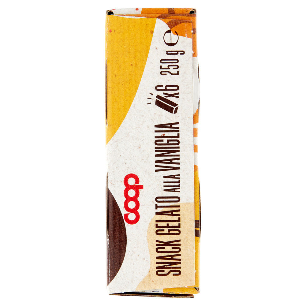 GELATO SNACK ALLA VANIGLIA COOP 6PZ G 250 - 4