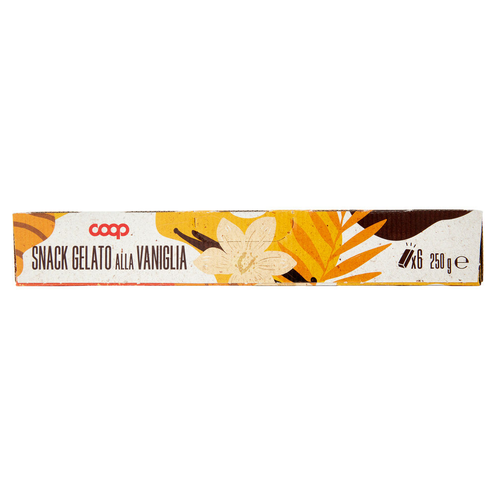 GELATO SNACK ALLA VANIGLIA COOP 6PZ G 250 - 7