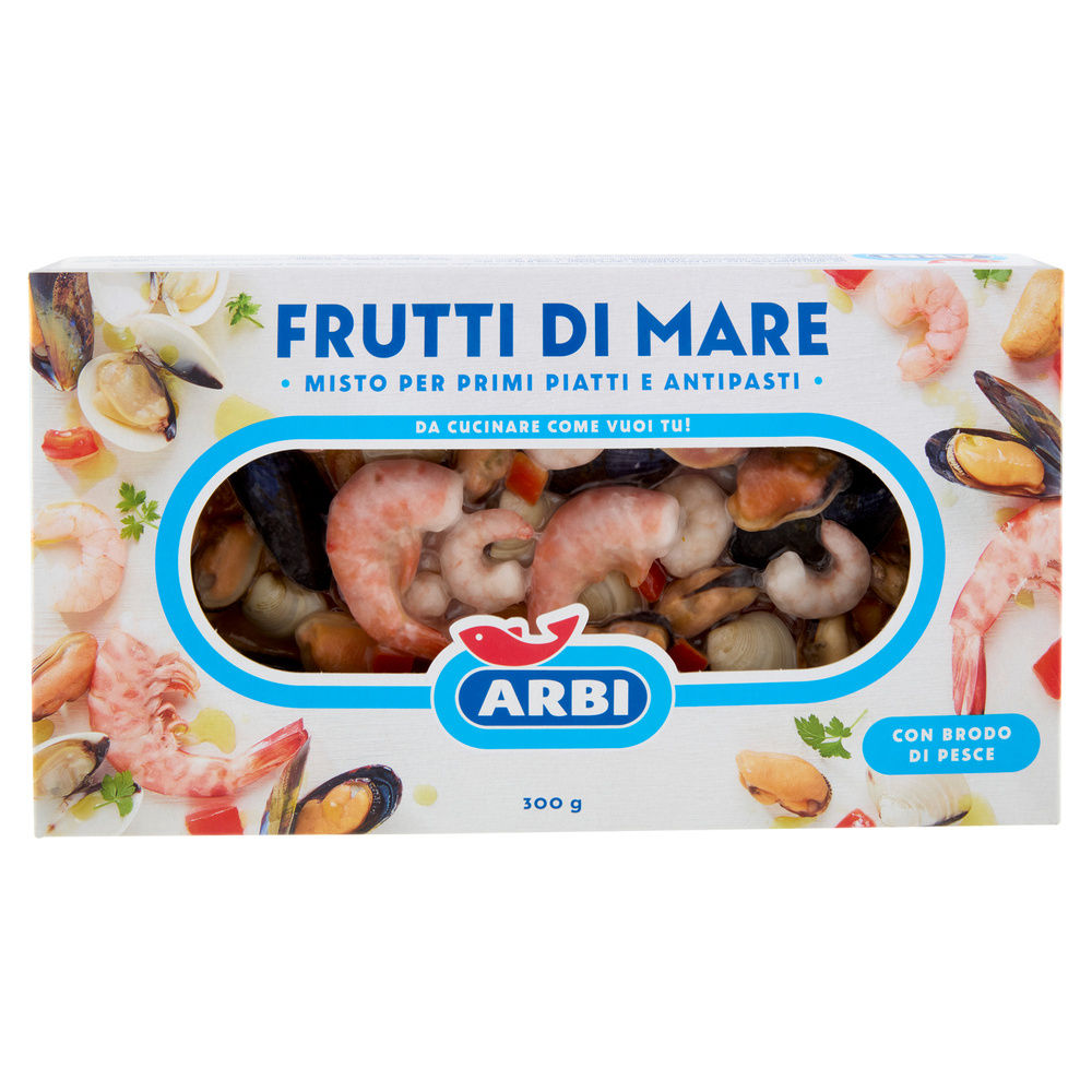 MISTO FRUTTI DI MARE ARBI SCATOLA G 300 - 3