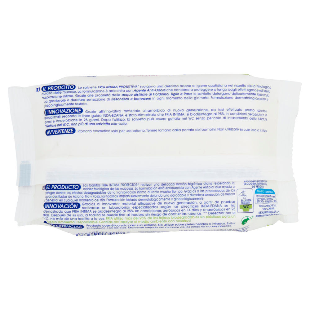 SALVIETTINE FRIA INTIMA BIODEGRADABILE FLOW-PACK PZ.20 - 1