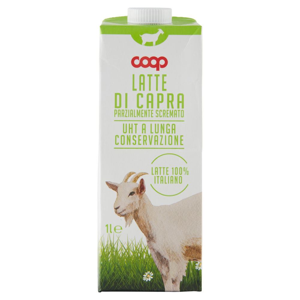 LATTE DI CAPRA UHT PS COOP TETRA SQUARE 1L - 10