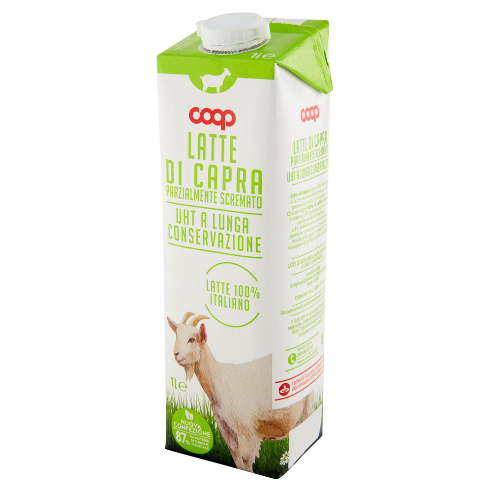 LATTE DI CAPRA UHT PS COOP TETRA SQUARE 1L - 15