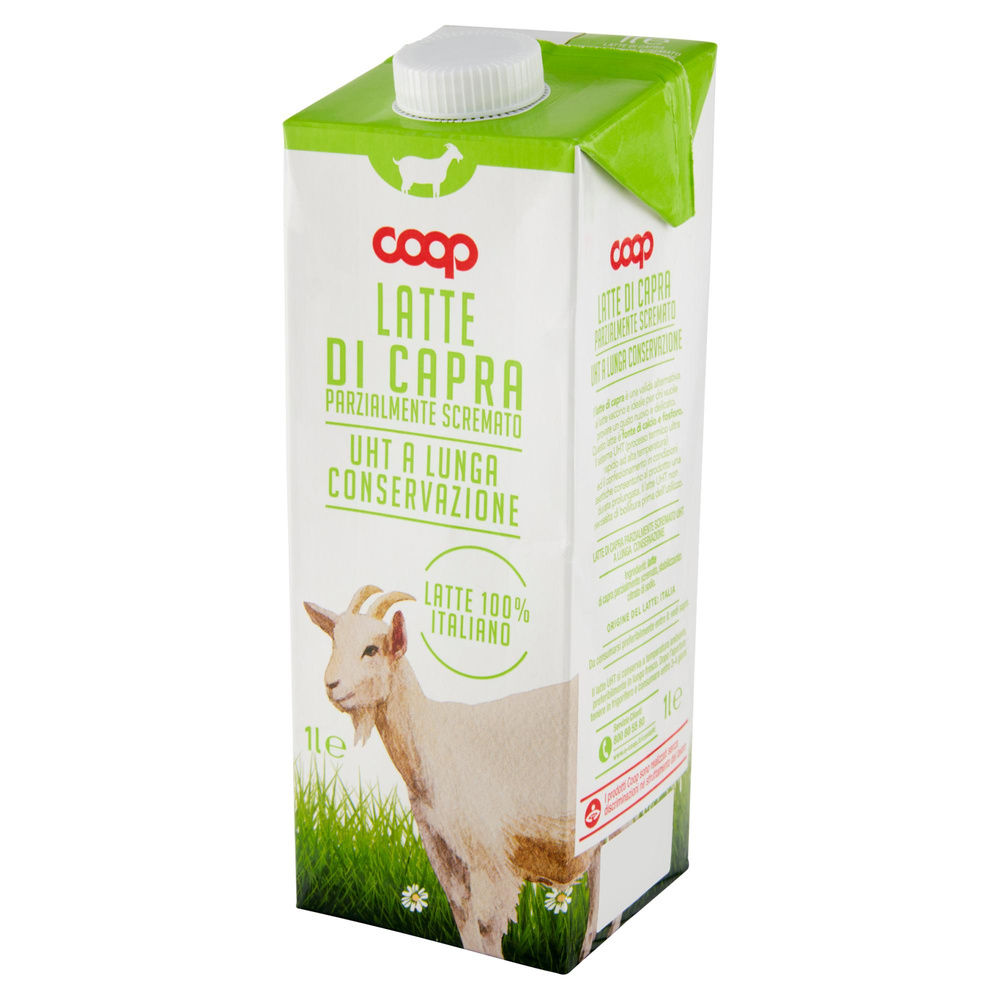 LATTE DI CAPRA UHT PS COOP TETRA SQUARE 1L - 16