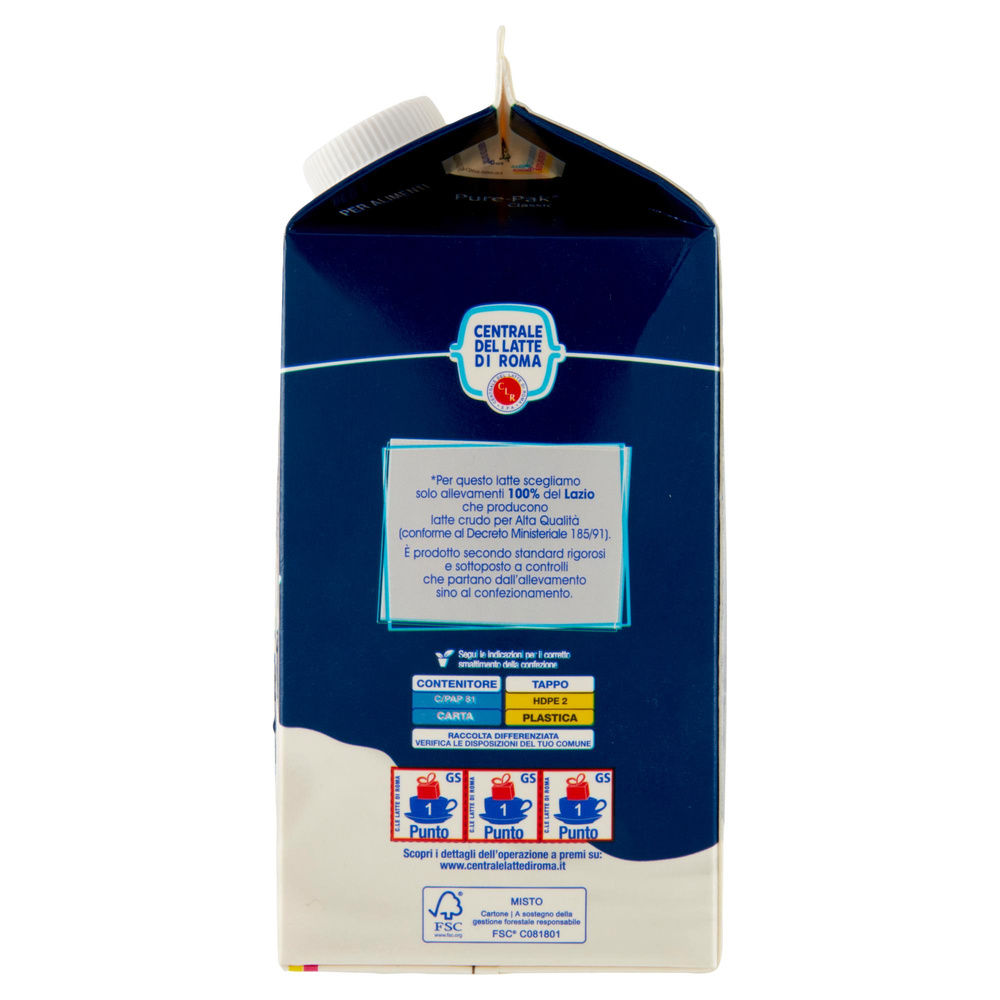 LATTE FRESCO INTERO AQ REX 1,5 L C.L.ROMA - 2