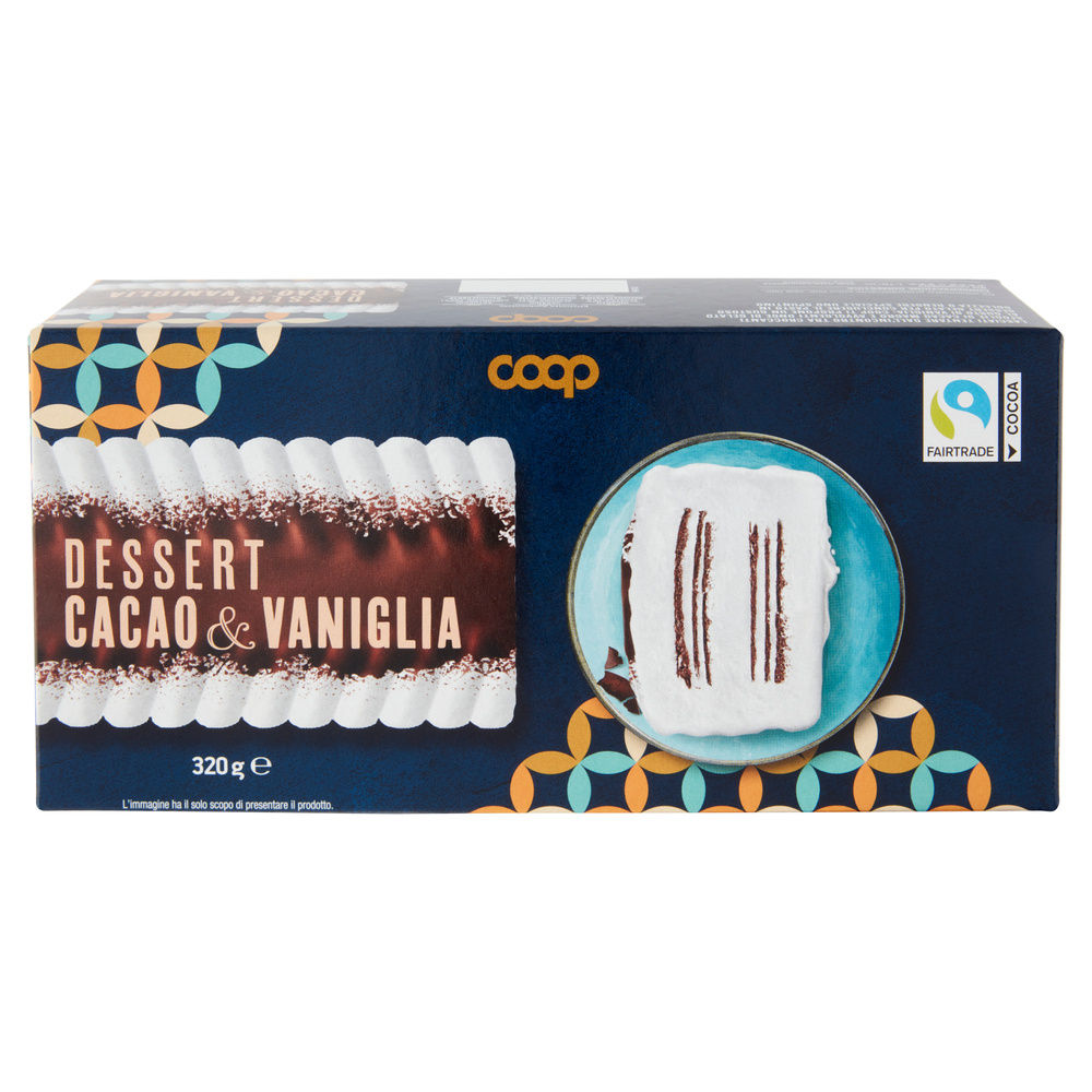 DESSERT CACAO E VANIGLIA COOP SCATOLA G 320 - 2